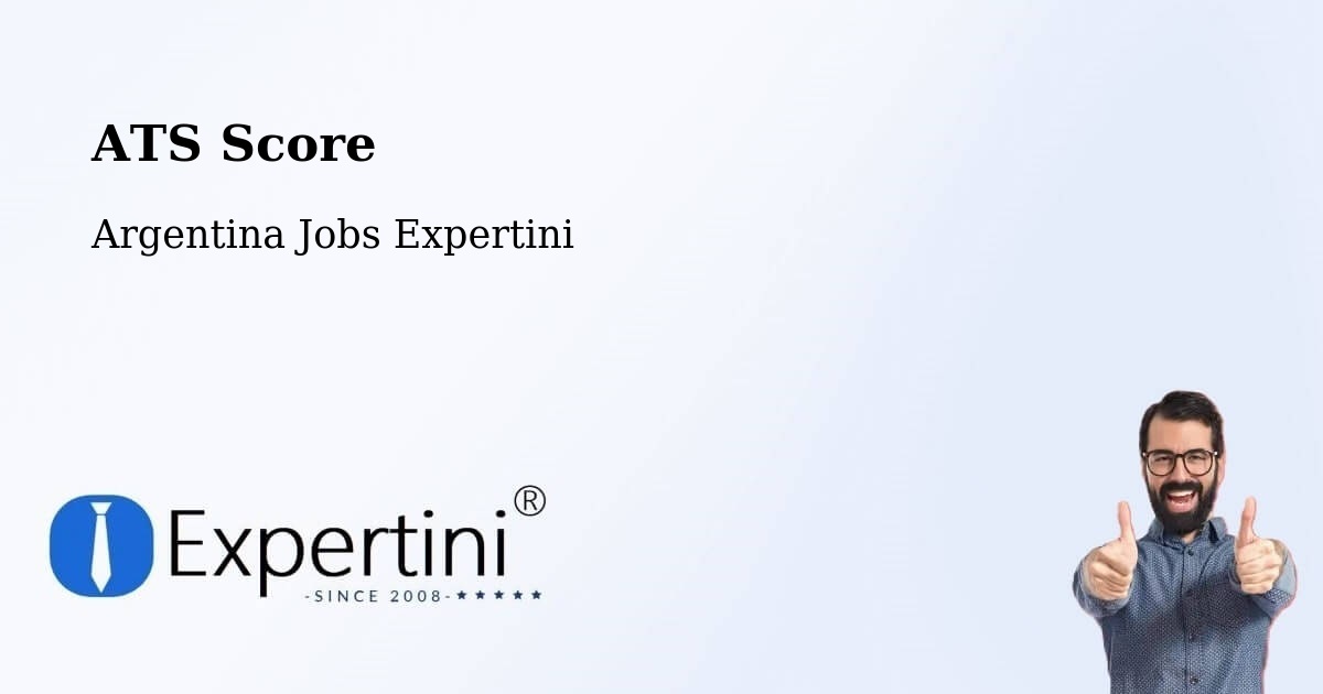 ATS Score - Argentina Jobs Expertini